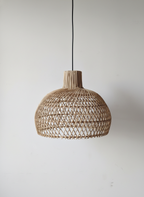 Natural Woven Dome Lamp Shade